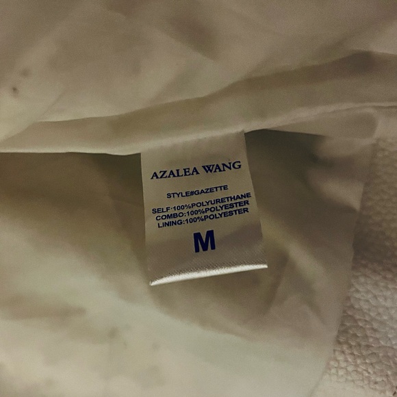 Azalea Wang Gazette Studded Crop Faux Leather Moto Jacket - Picture 8 of 8